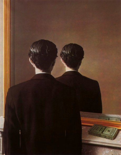 René Magritte's Not to Be Reproduced (La Reproduction Interdit), (1937). In France, The Germans Made The Nation Under Their Control With No Place For Freedom And Friendship But Velvet Eyes Succeeded To Rescue A Friend Of His Family's Wife.